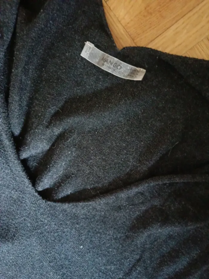 Pull gris Mango T.M - photo numéro 2
