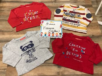 Tee-shirts 9 mois