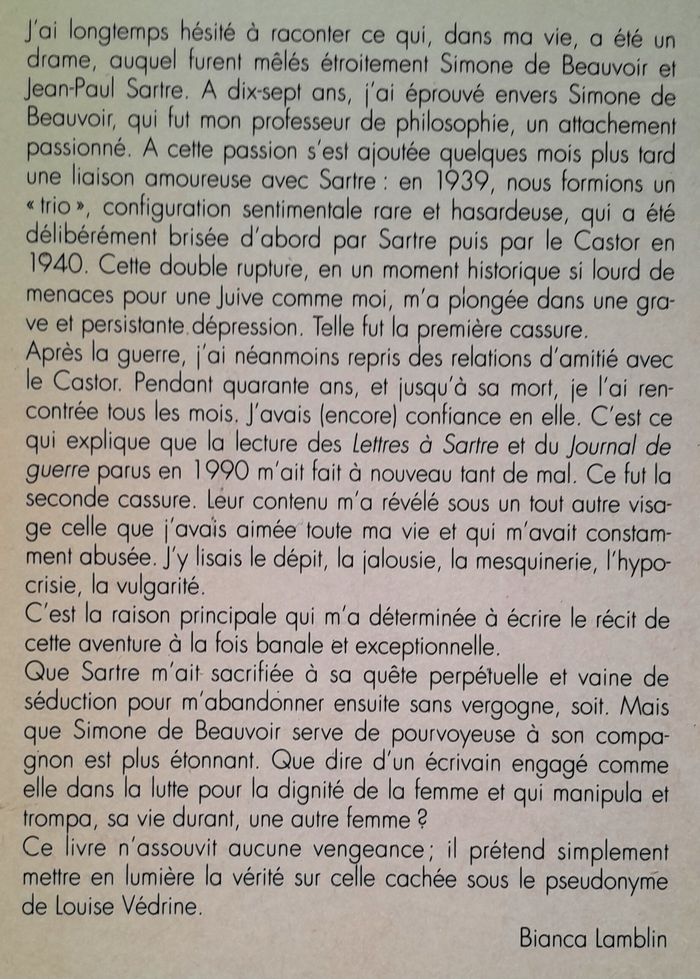 Blanca Lamblin - Mémoires d'une jeune fille dérangée - photo numéro 3