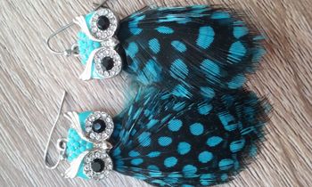 boucles d'oreille pendantes