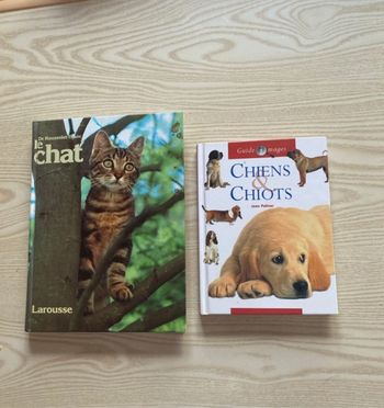 Lot livres chien/chat
