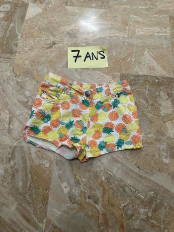 Short ananas 7 ans