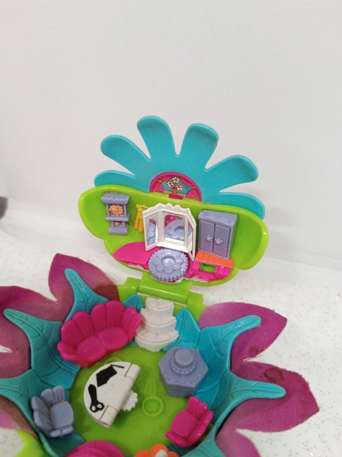 Polly pocket bluebird fleur totally flower boutique boutik dressmaker vintage doll poupée micro mini - photo numéro 6