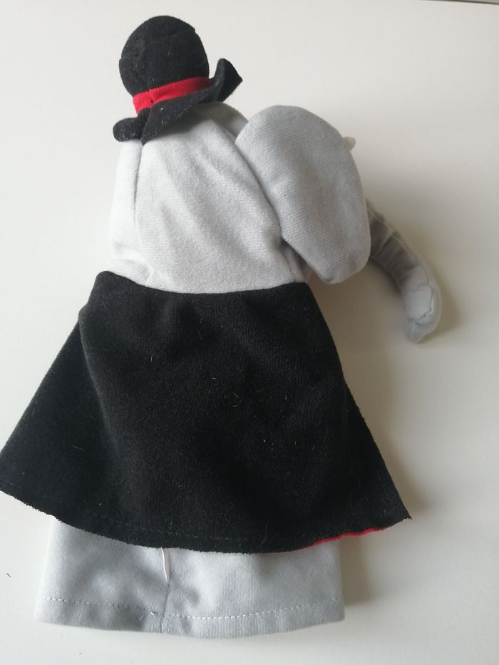 marionnette peluche éléphant - photo numéro 3