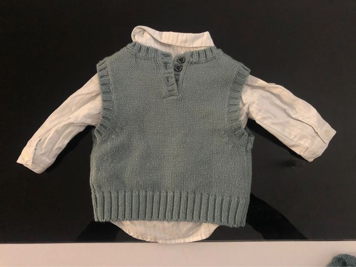 Lot de 2 pulls 3 mois - photo numéro 3