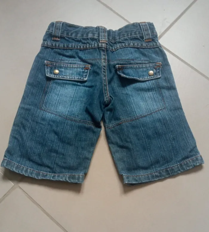 Bermuda jean 3 ans - photo numéro 2
