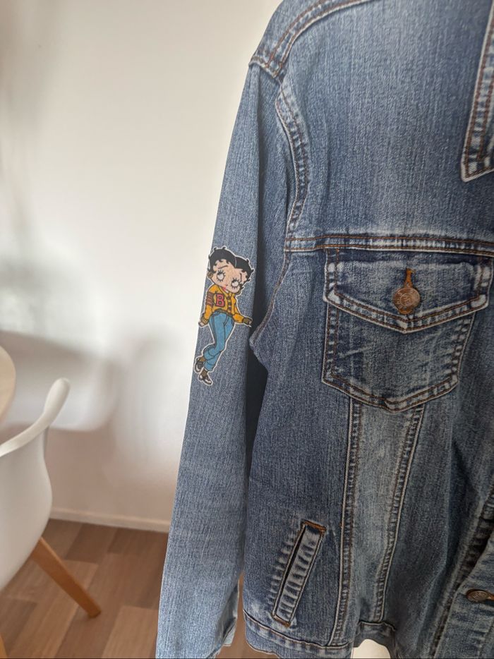 veste en jeans Betty boop - photo numéro 2