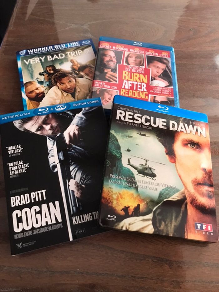Lot de 4 Blu Ray