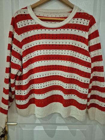 Pull rayures Taille 42 neuf