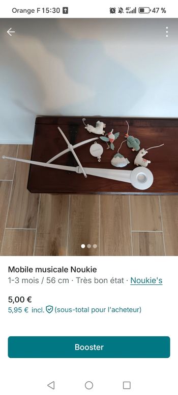 Mobile musical Noukie s