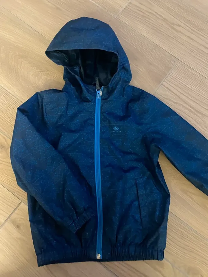 Imperméable veste coupe vent 4 5 ans - photo numéro 2
