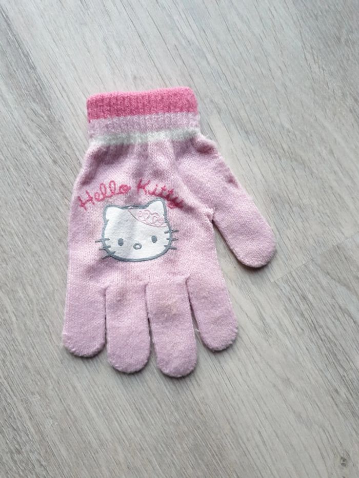 Gants Hello Kitty rose - photo numéro 2