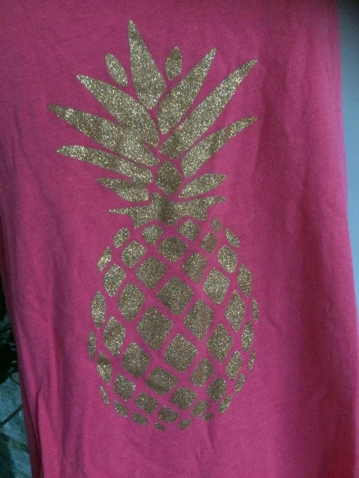 Débardeur motif ananas - photo numéro 2
