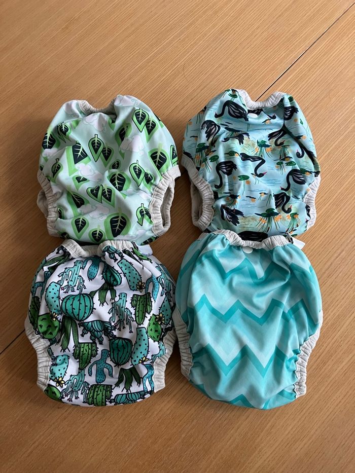 4 couches lavables TE1 bambou - photo numéro 2