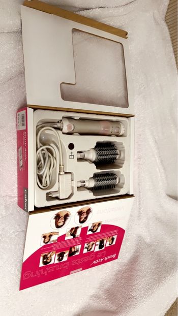 Brosse rotative séchante