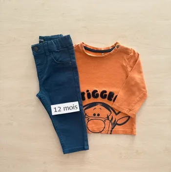 Ensemble garçon 12 mois
