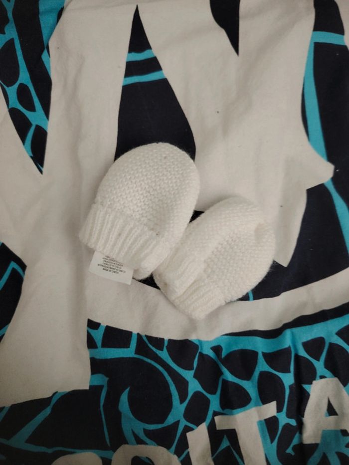 Mitenes et chaussettes naissance - photo numéro 3