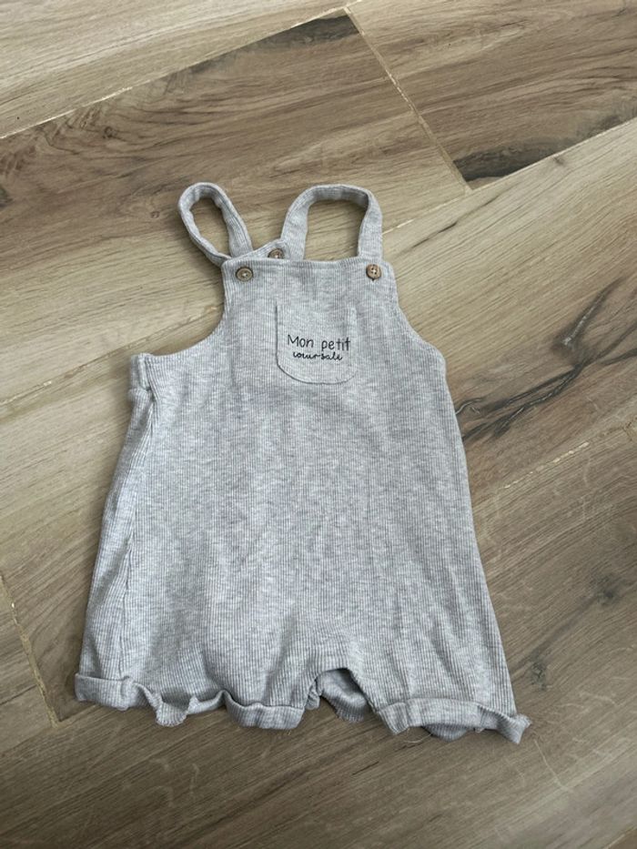 Salopette, légère, short