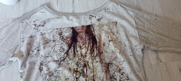 Haut tee shirt manches longues femme PROMOD taille XL 42 - photo numéro 10