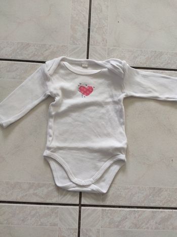 Body blanc 3 mois