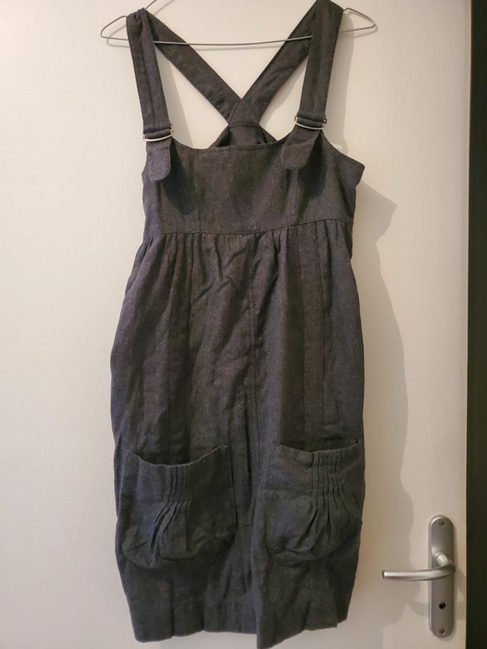 Robe tunique gris chiné Camaieu taille 38