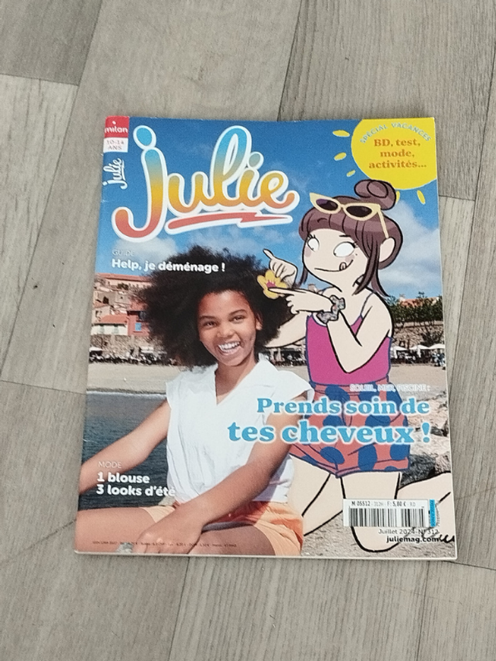 Lot de 10 magazines Julie années2024 L092 - photo numéro 9
