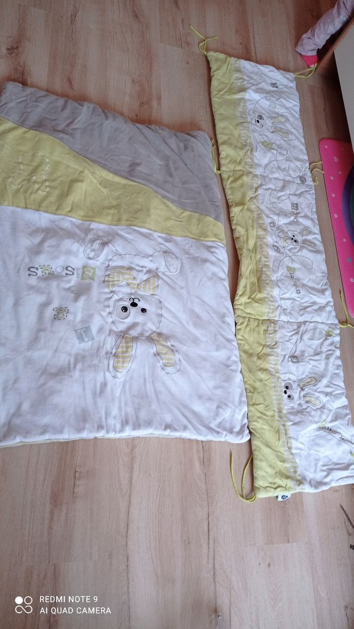 Tour de lit + couverture - photo numéro 3