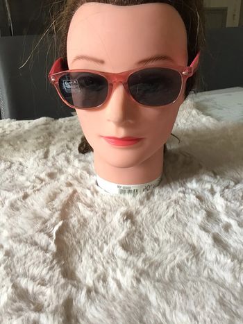 Lunettes de soleil femme rose verre 100% protection UV Cat 3 {0623}