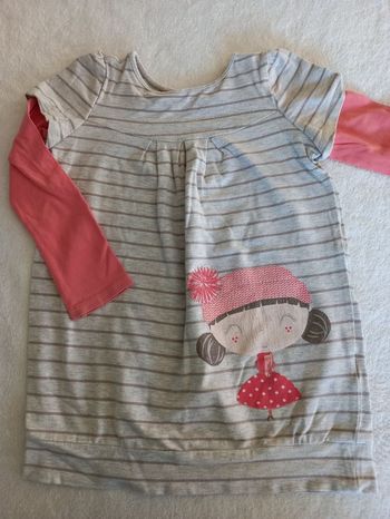 robe tunique manches longues 4 ans vertbaudet