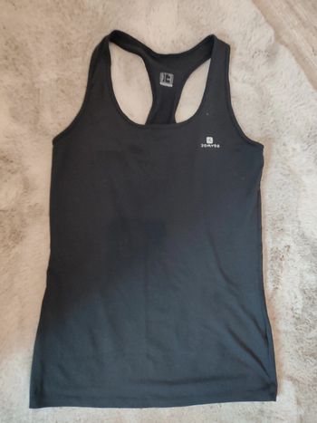 Débardeur noir taille m