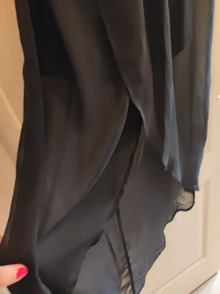 magnifique robe bustier noir stradivarius - photo numéro 7