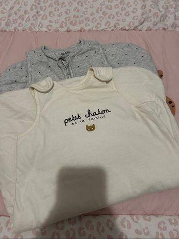 Lot de 2 Gigoteuses bébé 0-6 mois