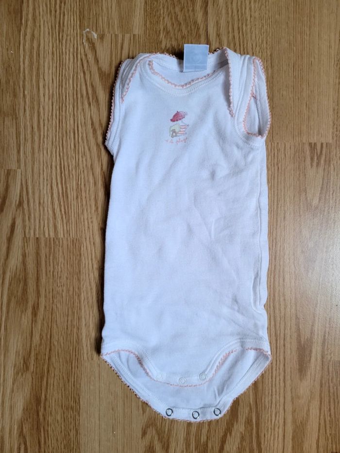 Body bretelles mixte 3 mois tbe