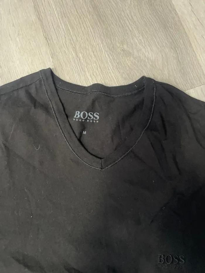 T-shirt boss noir - photo numéro 2