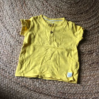 Teeshirt jaune 9 mois
