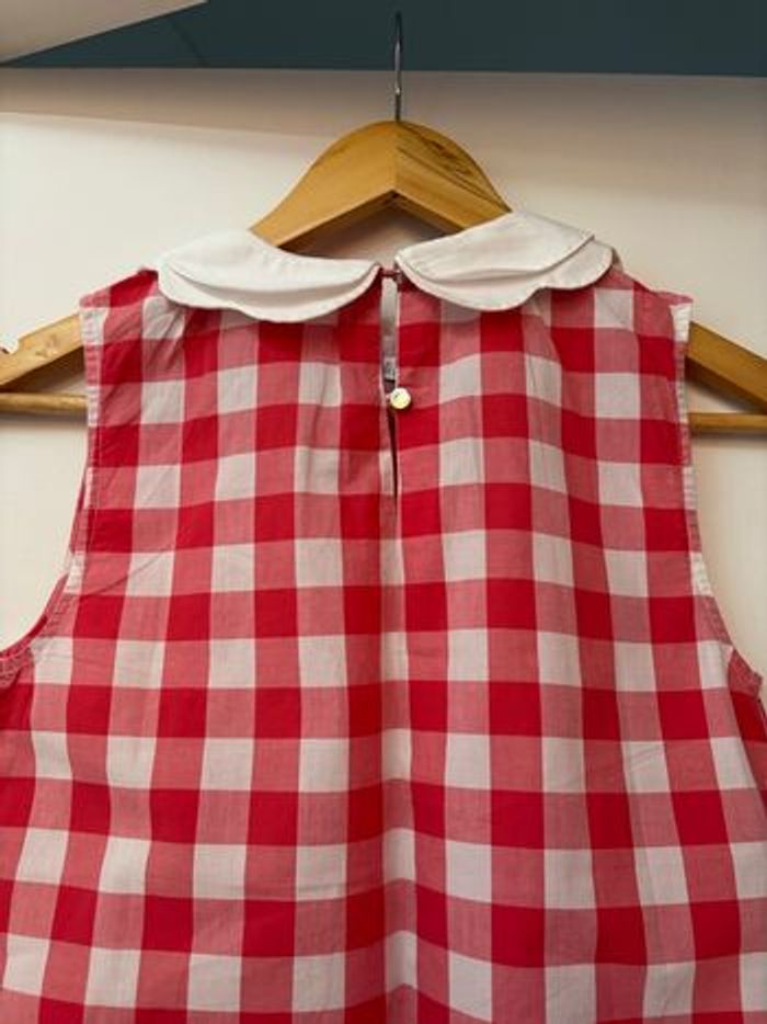 Blouse en vichy rouge et blanc Jacadi 12 ans - photo numéro 5
