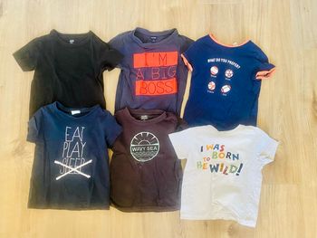 Lot de 6 t shirt 