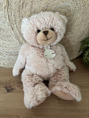 Neuf doudou ours câlin beige histoire d ours