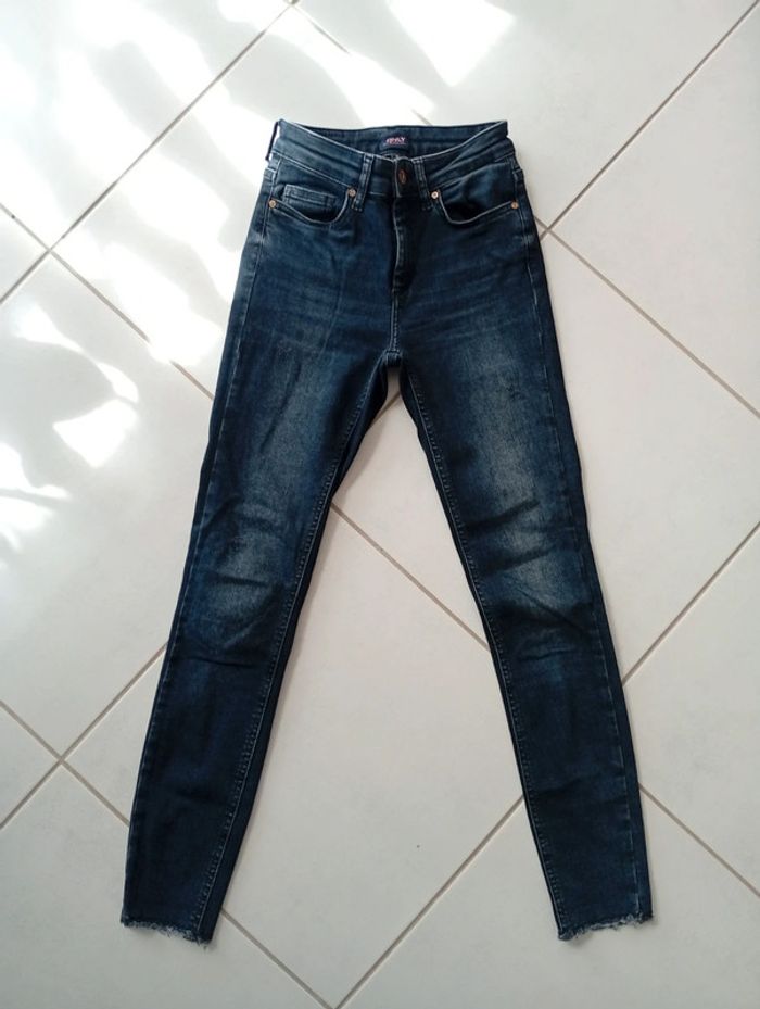 Jean skinny bleu foncé Only taille XS - photo numéro 2