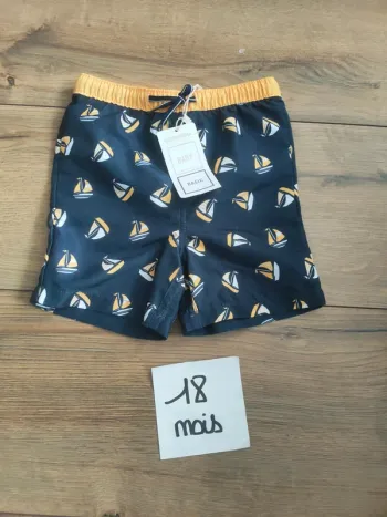 Short de bain garçon 18 mois Orchestra