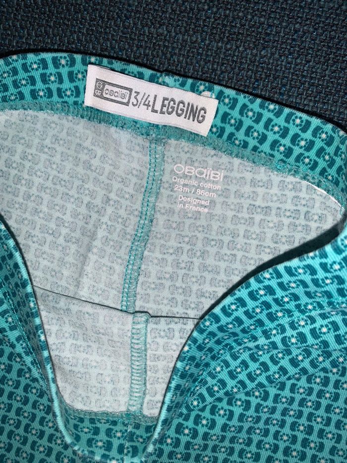 Legging court 3/4 okaidi Obaibi - photo numéro 2