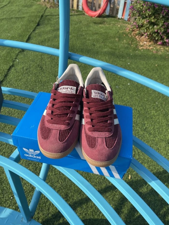 Nouveau Adidas Originais Handball Spezial Bordeaux - Taille 38 - photo numéro 3