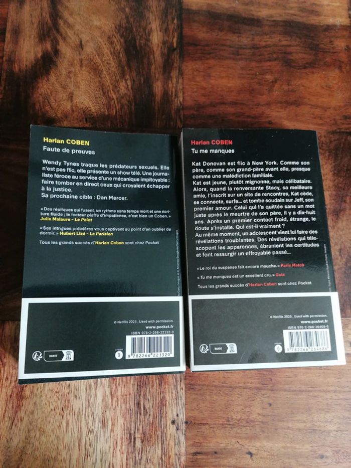 Faute de preuves Harlan Coben - photo numéro 4