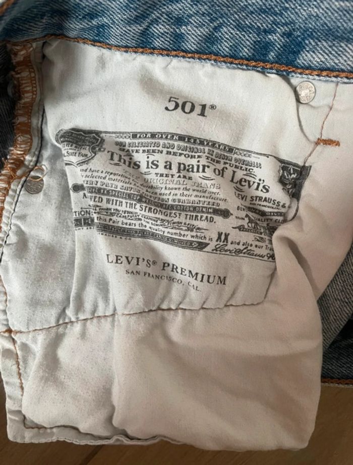 Short en jean Levi’s 501 original - photo numéro 5