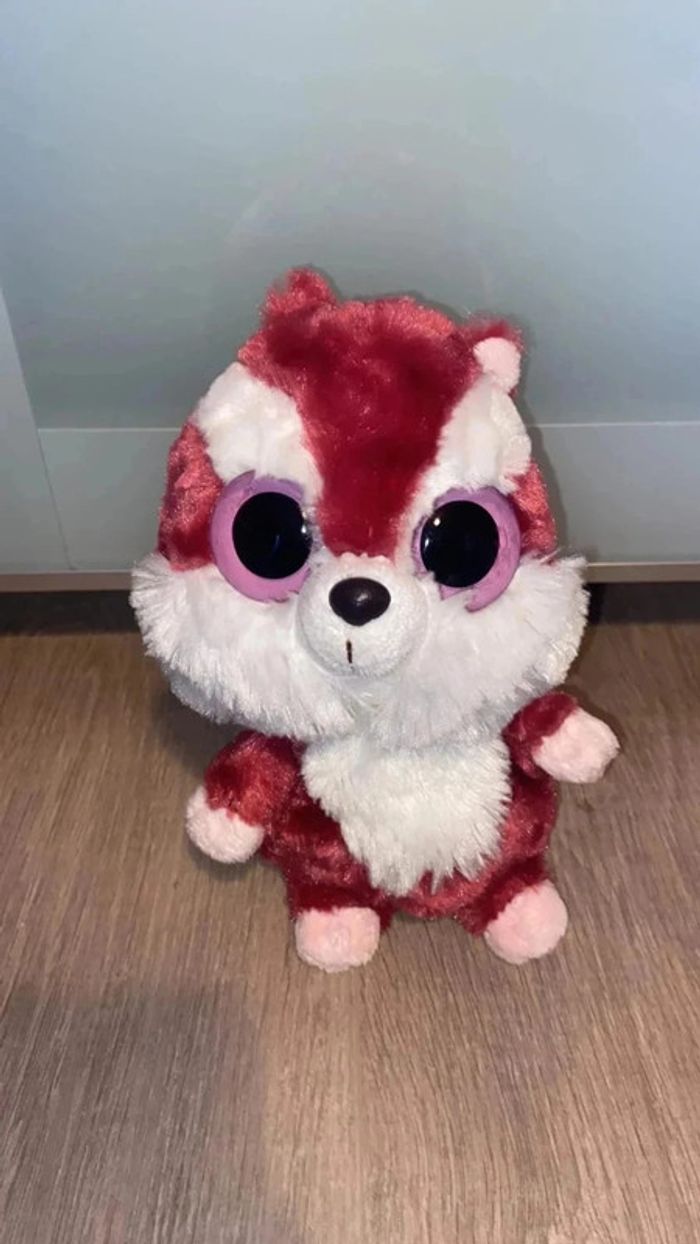 Peluche yoohoo et ses amis - L'écureuil chewoo 25 cm