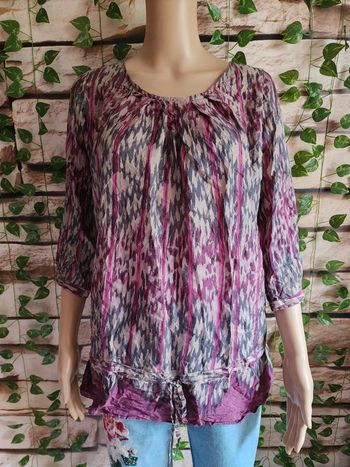 🌸Blouse 100% soie Sud Express Taille 40🌸