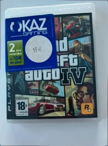 Grand theft  auto IV PlayStation  3