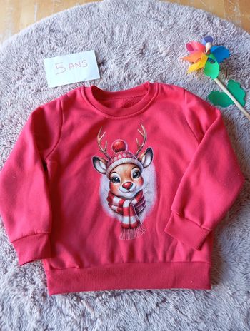 Pull noel 5 ans