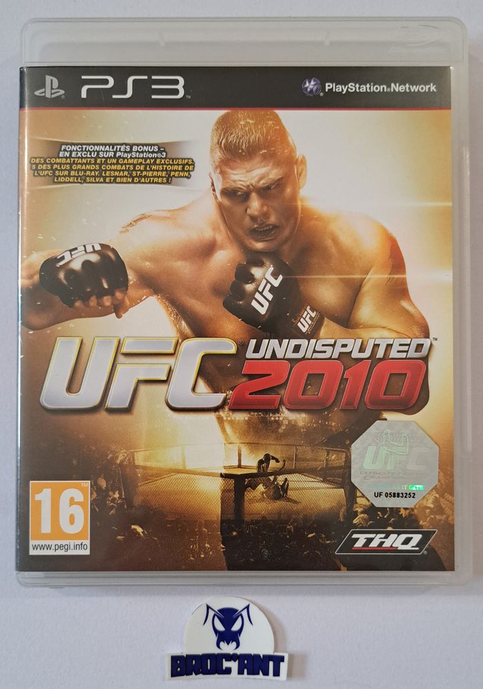 UFC Undisputed 2010 Sony PlayStation 3 PS3