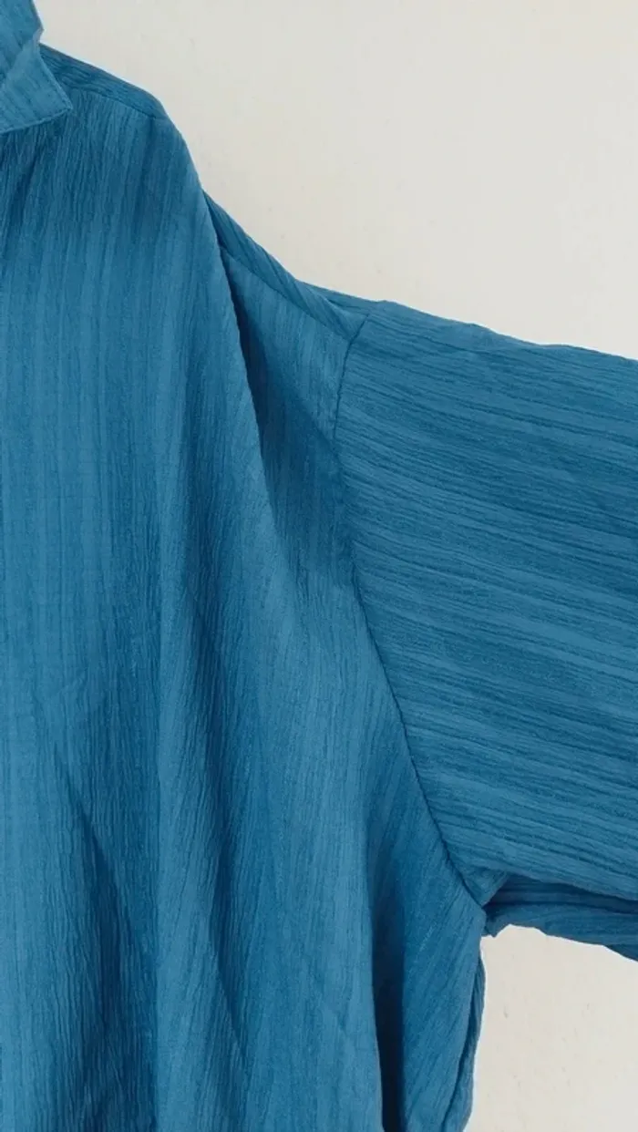 Chemisier bleu - Emery Rose - taille 54 - photo numéro 5